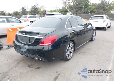 2015 Mercedes-Benz C 300 Sport 4Matic from USA, damaged, VIN 55SWF4KB6FU026738